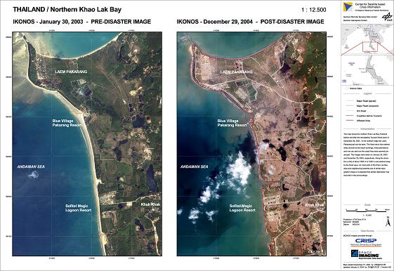 tsunami satellite pictures